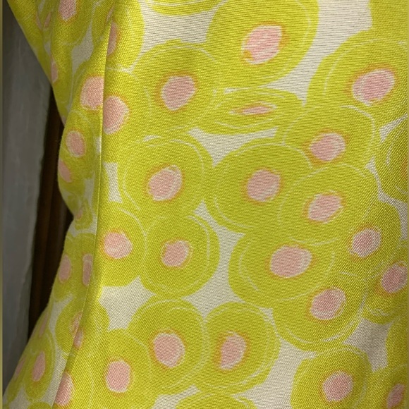 Source Unknown Yellow Sheath Maxi Dress Crew Neck Sleeveless - Picture 3 of 13